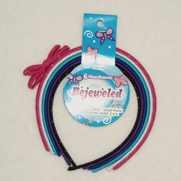 Bejeweled Other - NWT Bejeweled 6-Pack Headbands, Girls Age 3 & Up